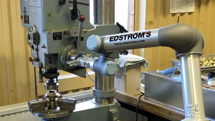 Trangia tar hjälp av robot | Universal Robots-bloggen 