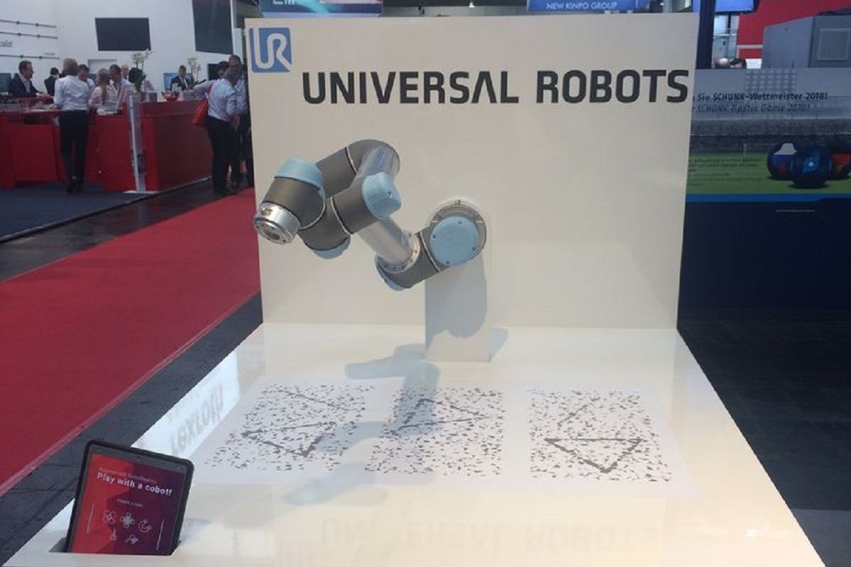 Erstmals auf dem UR-Stand: Eine Anwendung mit Augmented Reality