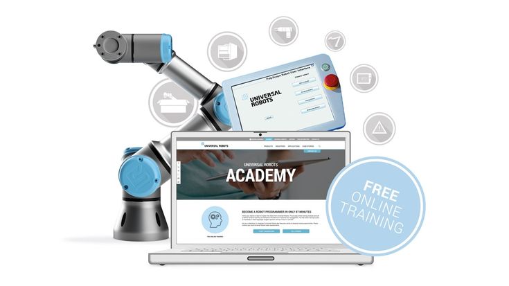 Universal Robots Academy: iniciación a la robótica con  formación online gratuita