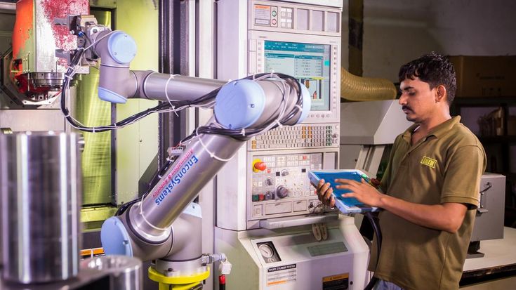 De industriële toepassing van cobot palletiseermachines