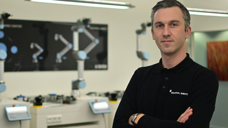 Andrea Alboni ist seit 1. Dezember 2020 neuer Regional Sales Director Westeuropa bei Universal Robots.