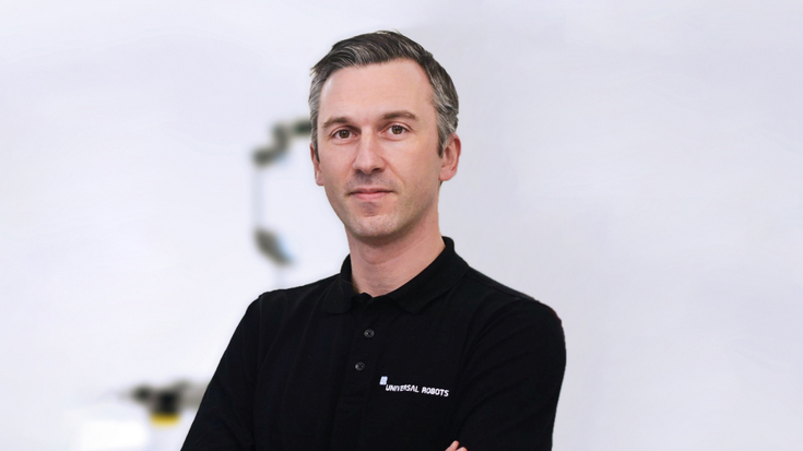 Andrea Alboni, General Manager Western Europe bei Universal Robots, steht im Rahmen der Messe für persönliche Gespräche vor Ort zur Verfügung.