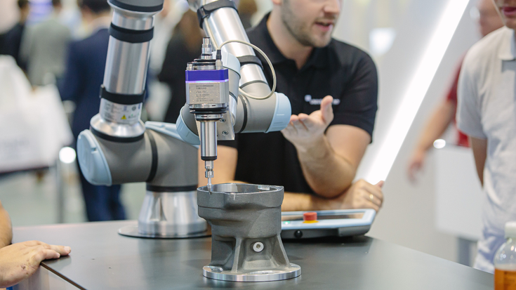 Nach der Kaufentscheidung dauert die Auslieferung eines Cobots nur zwei Wochen.