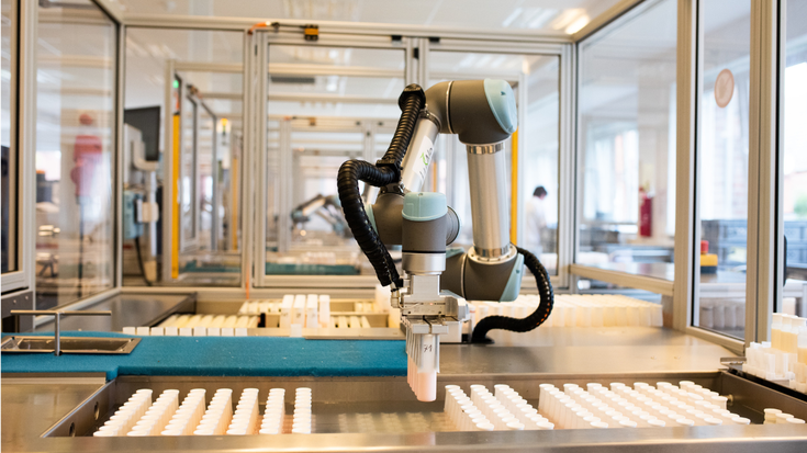 LuWe Solutions unterstützt Labore durch Automatisierungslösungen wie diese.