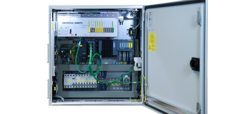 Beim RobIn eBox Schaltschrank von Siemens steht die Datensicherheit an erster Stelle (© Siemens).
