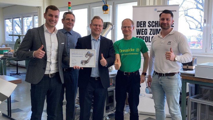Aus Berlin verstärkt die Wilhelm Dreusicke GmbH &amp; Co. KG das Partnernetzwerk von Universal Robots.