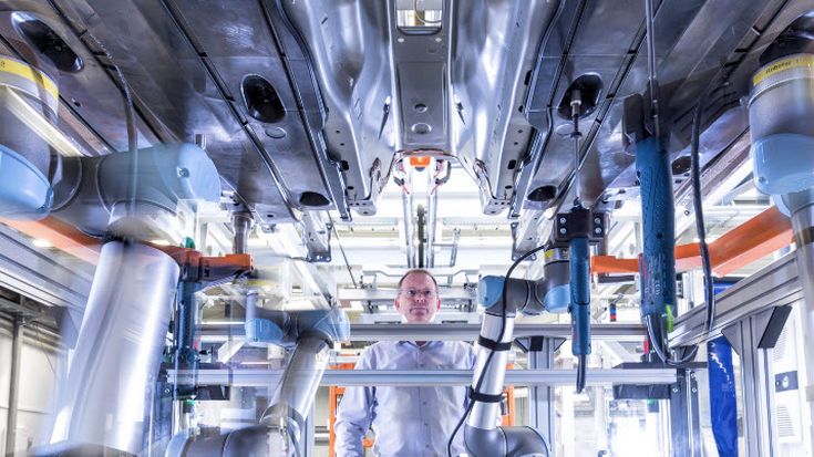 汽車產業中的協作型機器人─汽車製造