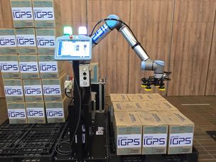 Paletizado automatizado con Robotiq