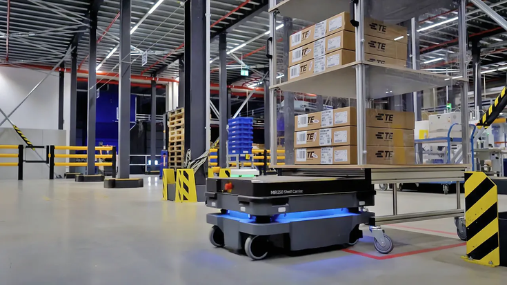 TTI Vietnam 以 MiR AMR 車隊打造電子零件自動化物流
