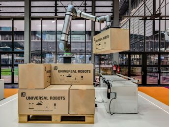 Unpacking automated palletizing