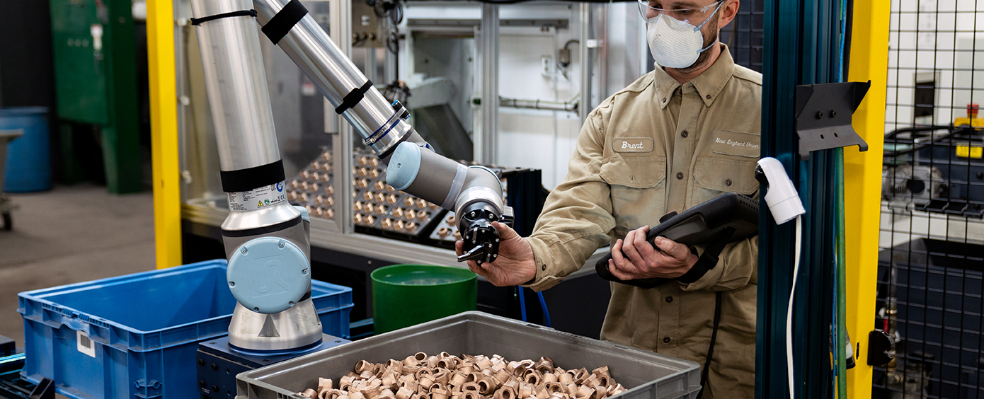 Universal Robots takes Actinav nextgen machine loading on tour