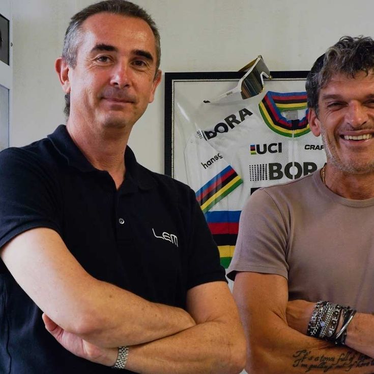 Von links nach rechts: Stefano Lodigiani und Cladio Marcassa, Eigentümer von LEM OPTICAL
