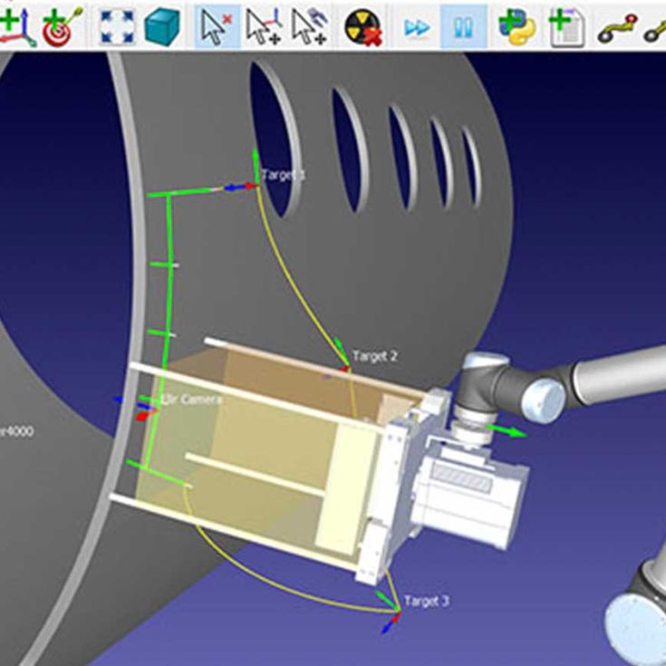 RoboDK 소프트웨어를 사용하면 사용자가 배포하기 전에 오프사이트에서 전체 로봇 애플리케이션을 프로그래밍할 수 있습니다.