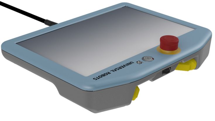 The new 3PE teach pendant now available through the UR+ platform