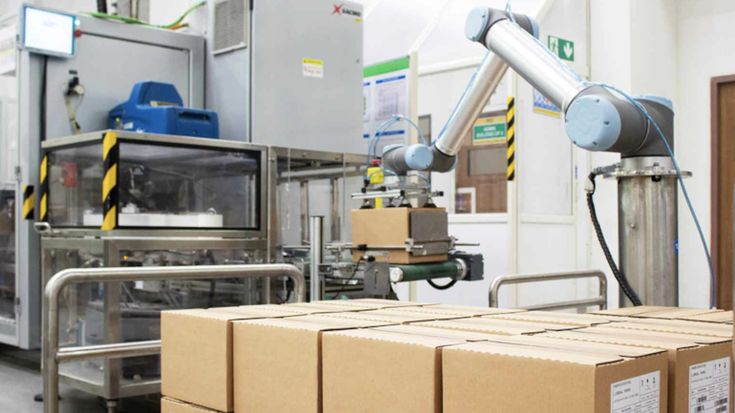 協働ロボットを使ったパレタイジングで目標達成