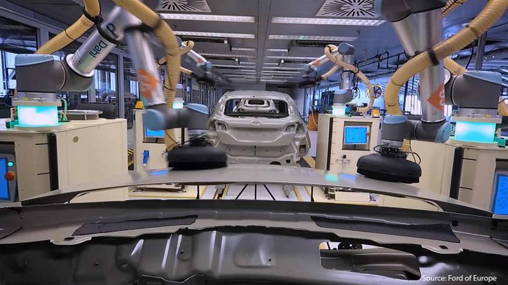 ¿Cómo abordan los cobots los desafíos clave de la producción automotriz?