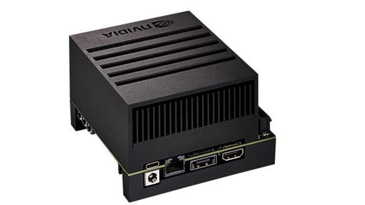 The Nvidia Jetson AGX Xavier專為加速類神經網路的訓練所設計，可與優傲協作型機器人搭配使用。