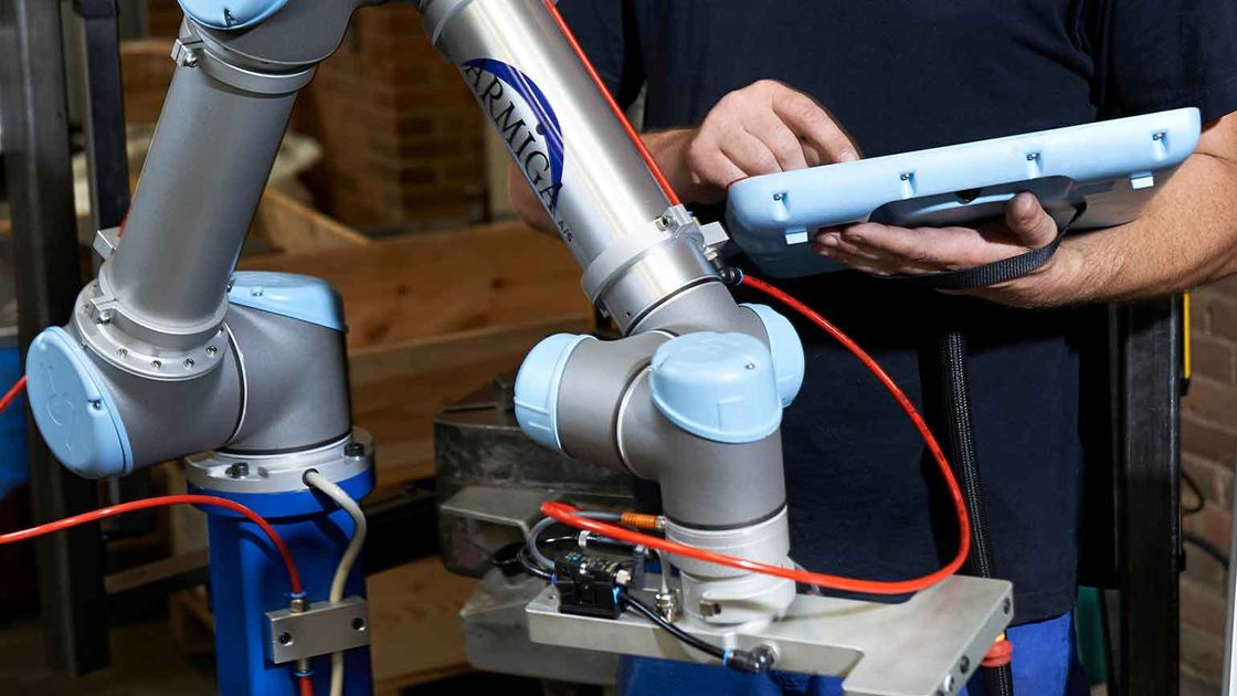 Robotic arms for manufacturing expand production