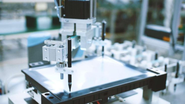 使用優傲科技的協作型機器人進行觸控螢幕測試。