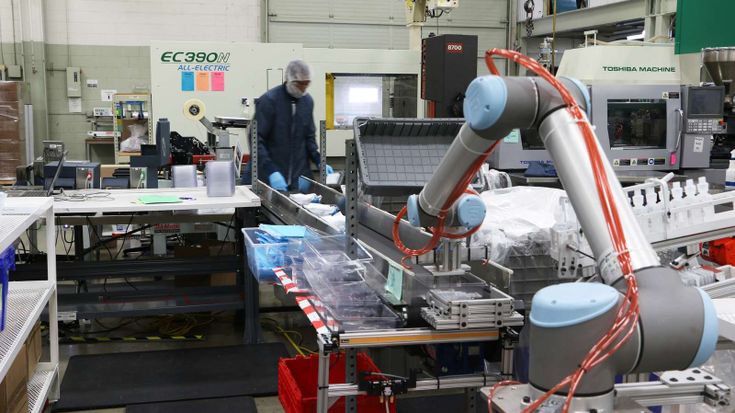 Pick&place, cobot e movimentazione dei pezzi 