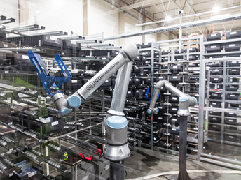 Cobots equipped with advanced grippers