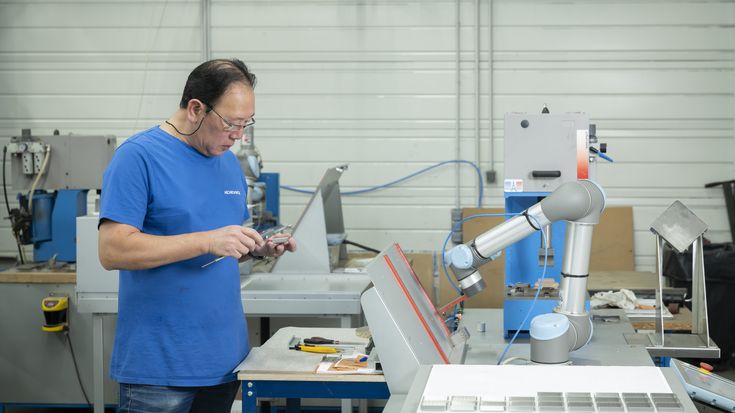 Nichrominox et Universal Robots