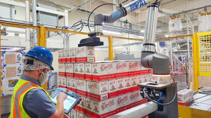 Cobots alimentos e bebidas