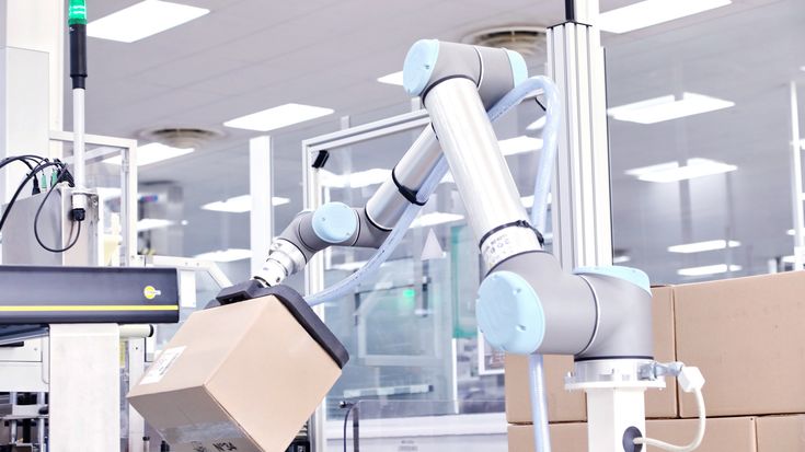 La cobotique pour automatiser la palettisation 