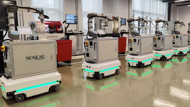 Unsere Cobots sind bereit für den Einsatz in der Industrie 4.0.