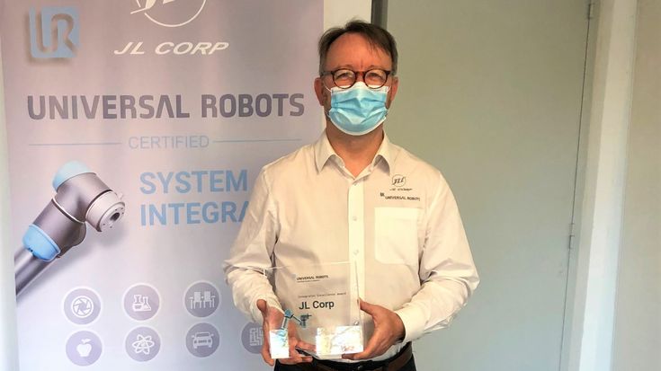 JL CORP (MEILLEUR CSI 2020), intégrateur certifié d’Universal Robots