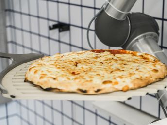 Cobots que cocinan pizzas