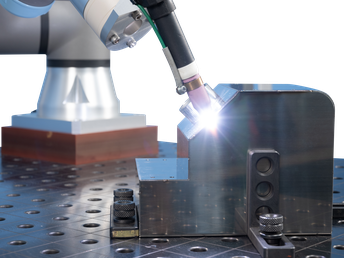 MIG Welding and plasma-cutting robots eliminate manual clean-up and double output
