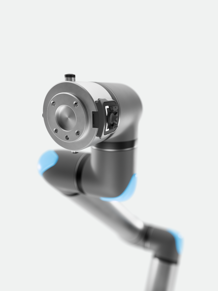 Flansza narzędziowa Universal Robots g-Series ze złączami Ethernet, SP7, M8 I/O i M8 Power