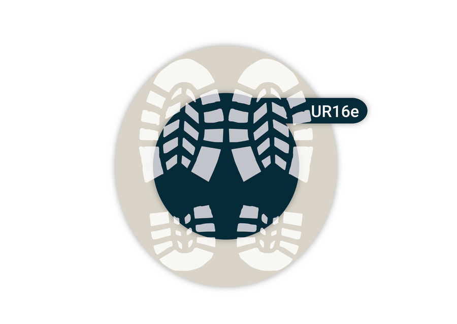 Universal Robots UR16e collaborative robot arm, official product photo
