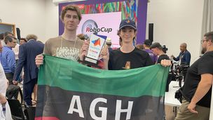 The winning team of Mateusz Kuc and Wojciech Jankowski 