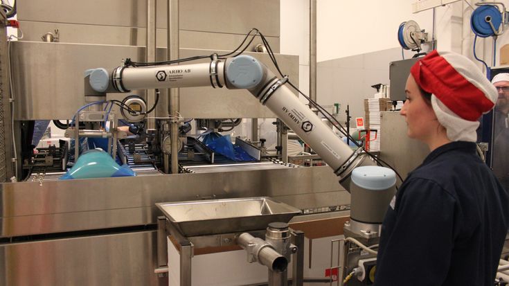 Le applicazioni dei Cobot nel settore Food & Beverage 