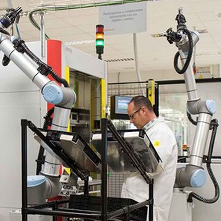 Continetal UR10 cobots automotive pick and place