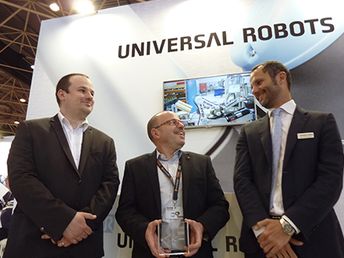 Universal Robots exhibits at The International Dairy Show in Chicago