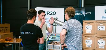 Primeur in de Benelux: de UR20 voor het eerst te zien tijdens een demo bij Gibas Automation