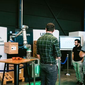 Primeur in de Benelux: de UR20 voor het eerst te zien tijdens een demo bij Gibas Automation
