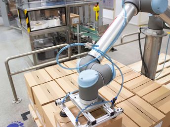 AUMENTO DE LA EFICIENCIA OPERATIVA CON PALETIZACIÓN AUTOMATIZADA