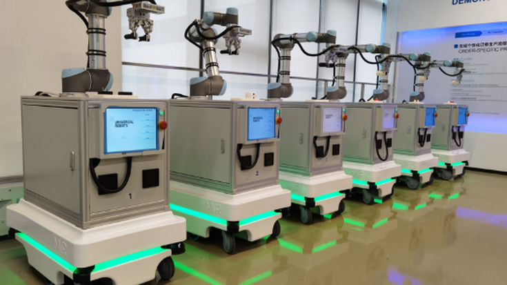 Implementación de cobots UR