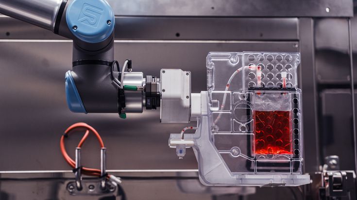 the robotic system significantly reduces variation in key process parameters.Sterility is also vastly improved.