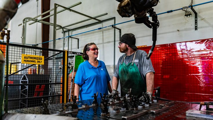 Woman owned business leverages collaborative welding solution to support experienced welders