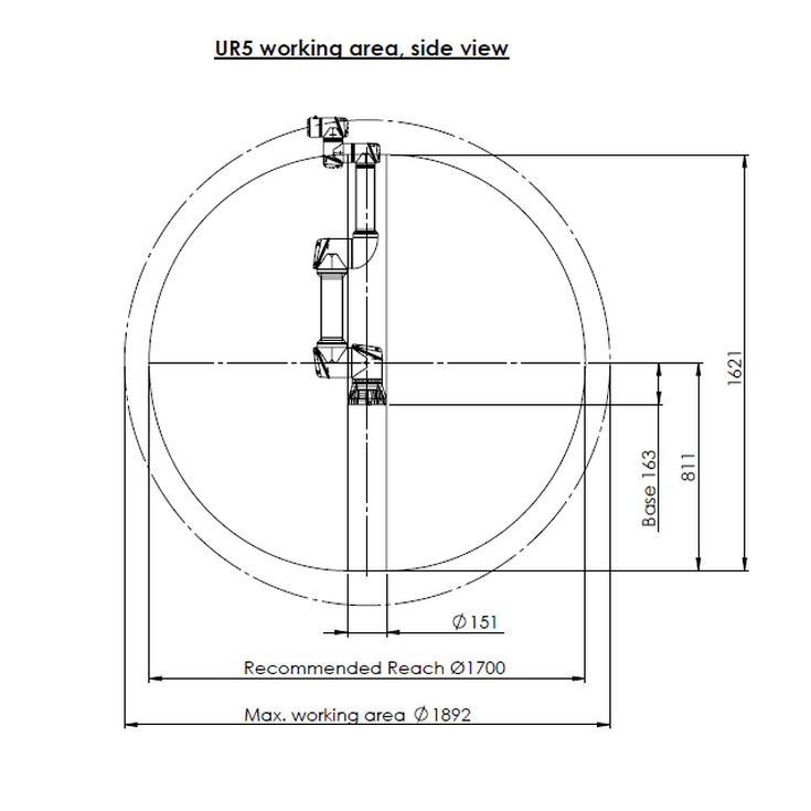 UR5e Base Flange