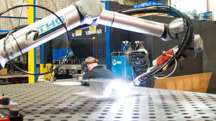 Soldadura automatizada con cobots