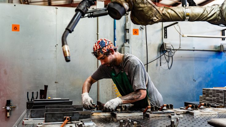 Metal brackets made in America