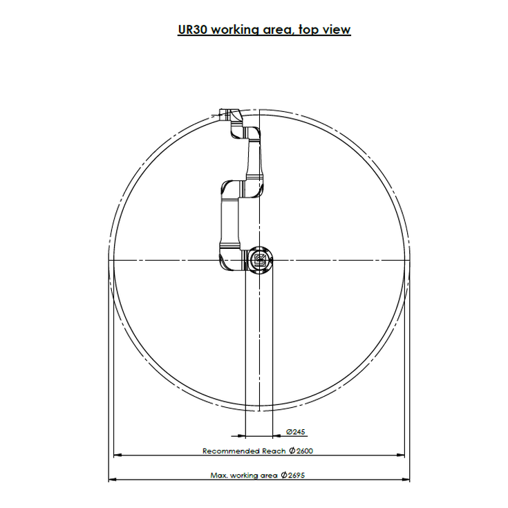 UR30 Tool Flange