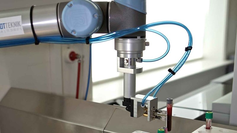 Robot i testlaboratiorier