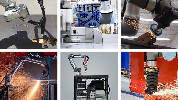 Collaborative robot handling samples